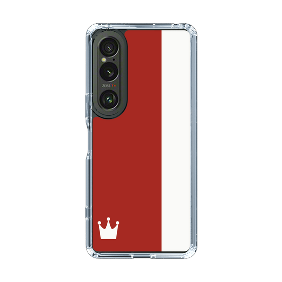 スリムプロテクションケース［ CASEPLAY Bi-Colors Red & White - ケースプレイ・バイカラー レッド＆ホワイト ］