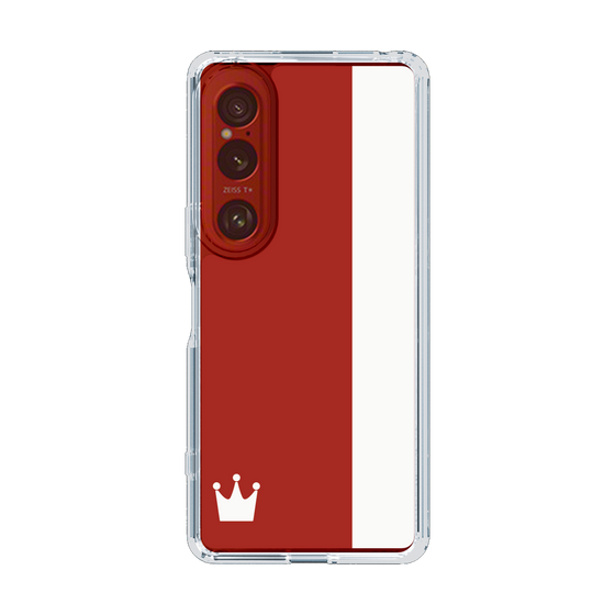 スリムプロテクションケース［ CASEPLAY Bi-Colors Red & White - ケースプレイ・バイカラー レッド＆ホワイト ］