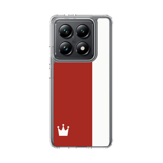 スリムプロテクションケース［ CASEPLAY Bi-Colors Red & White - ケースプレイ・バイカラー レッド＆ホワイト ］