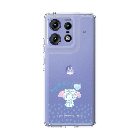 スリムプロテクションケース［ マイメロディ - Clear Blue - solo ］