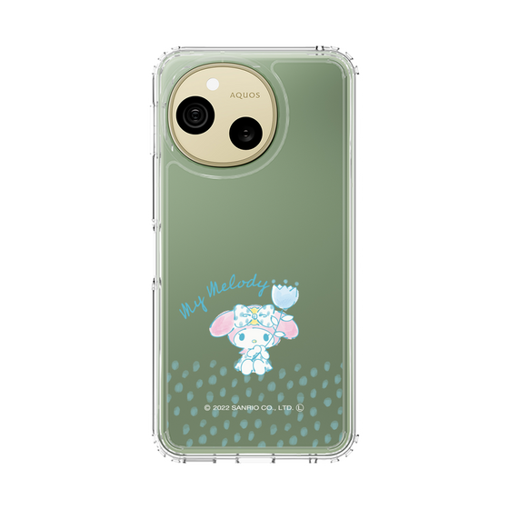 スリムプロテクションケース［ マイメロディ - Clear Blue - solo ］