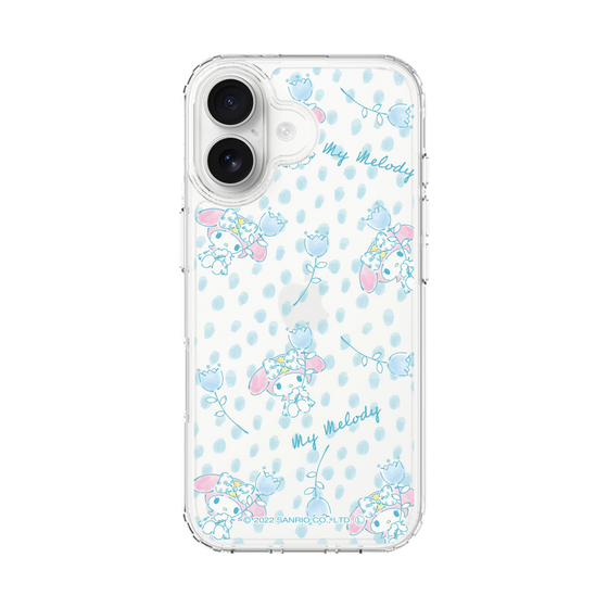 スリムプロテクションケース［ マイメロディ - Clear Blue ］
