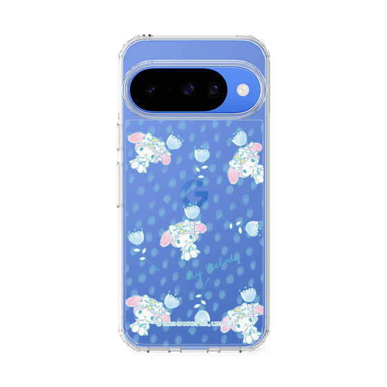 スリムプロテクションケース［ マイメロディ - Clear Blue ］