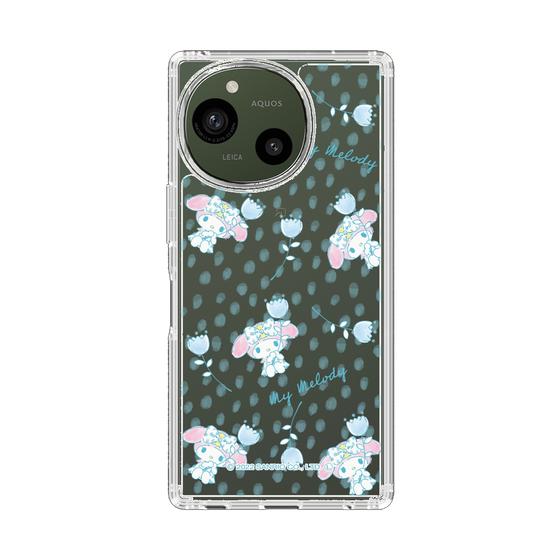 スリムプロテクションケース［ マイメロディ - Clear Blue ］