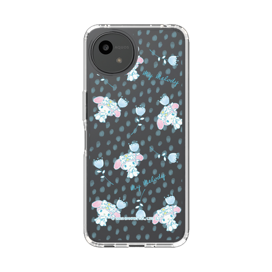 スリムプロテクションケース［ マイメロディ - Clear Blue ］