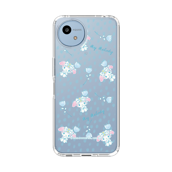 スリムプロテクションケース［ マイメロディ - Clear Blue ］