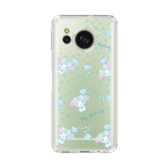 スリムプロテクションケース［ マイメロディ - Clear Blue ］