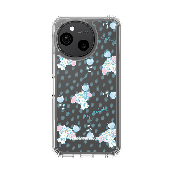 スリムプロテクションケース［ マイメロディ - Clear Blue ］