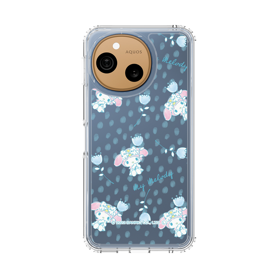 スリムプロテクションケース［ マイメロディ - Clear Blue ］