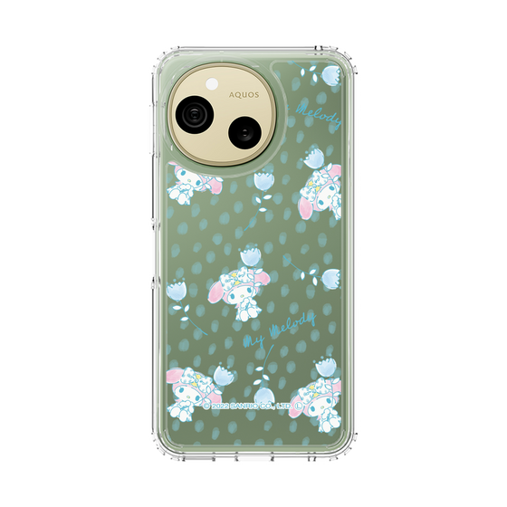 スリムプロテクションケース［ マイメロディ - Clear Blue ］