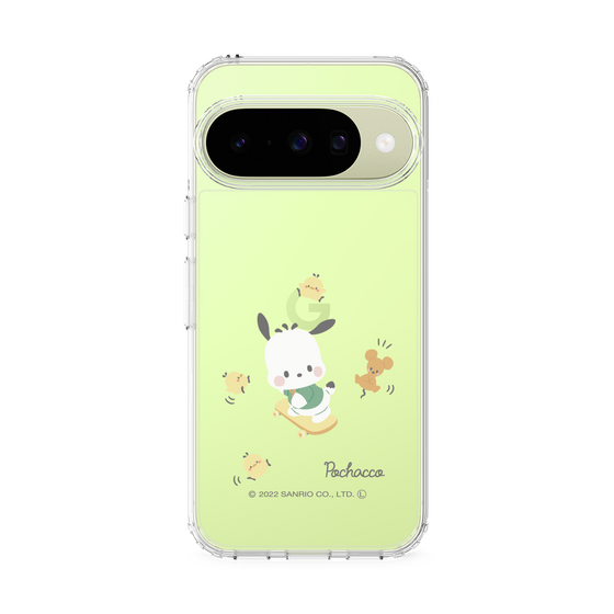 スリムプロテクションケース［ ポチャッコ - むきゅむきゅ - スケートボード ］
