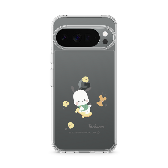 スリムプロテクションケース［ ポチャッコ - むきゅむきゅ - スケートボード ］
