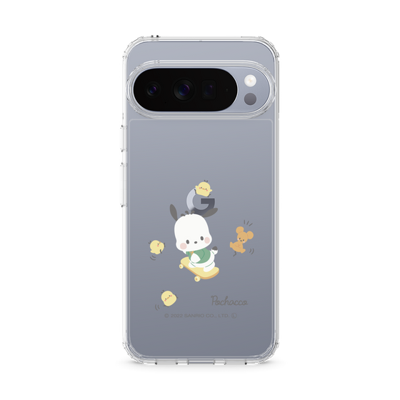 スリムプロテクションケース［ ポチャッコ - むきゅむきゅ - スケートボード ］