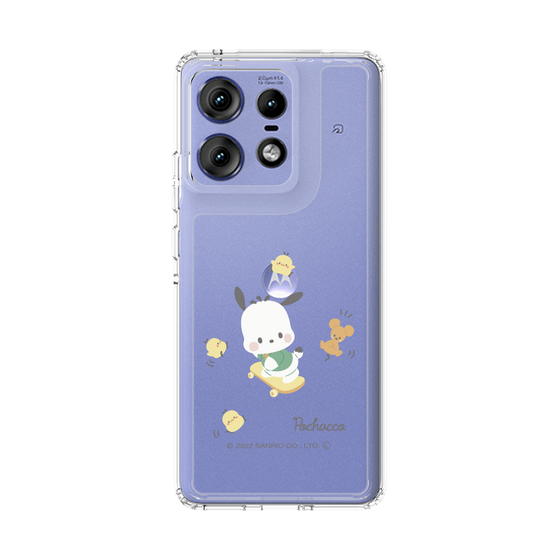 スリムプロテクションケース［ ポチャッコ - むきゅむきゅ - スケートボード ］