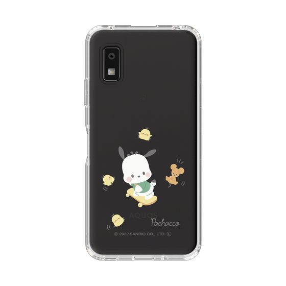 スリムプロテクションケース［ ポチャッコ - むきゅむきゅ - スケートボード ］