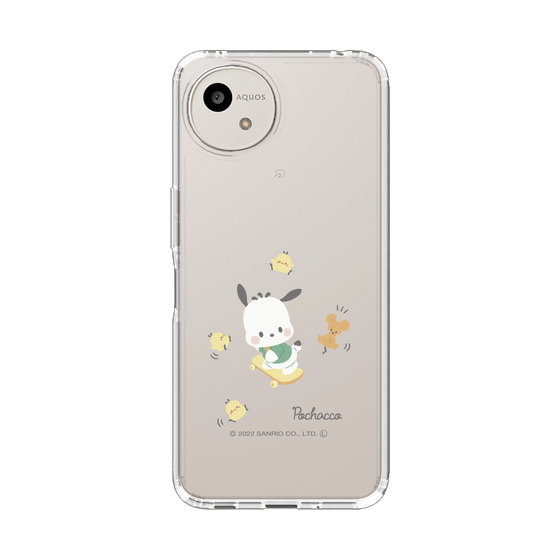 スリムプロテクションケース［ ポチャッコ - むきゅむきゅ - スケートボード ］