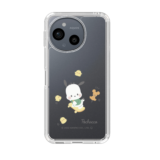 スリムプロテクションケース［ ポチャッコ - むきゅむきゅ - スケートボード ］