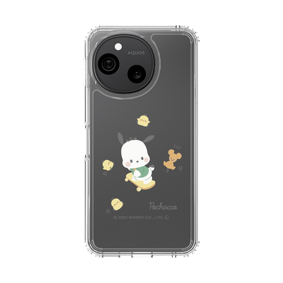 スリムプロテクションケース［ ポチャッコ - むきゅむきゅ - スケートボード ］