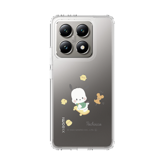 スリムプロテクションケース［ ポチャッコ - むきゅむきゅ - スケートボード ］