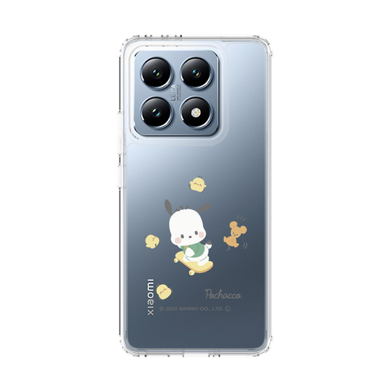 スリムプロテクションケース［ ポチャッコ - むきゅむきゅ - スケートボード ］