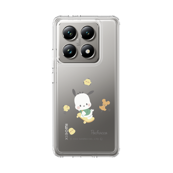 スリムプロテクションケース［ ポチャッコ - むきゅむきゅ - スケートボード ］