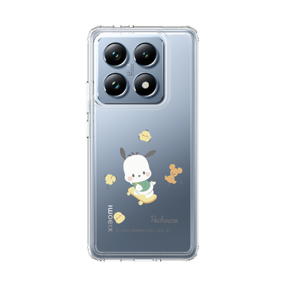 スリムプロテクションケース［ ポチャッコ - むきゅむきゅ - スケートボード ］