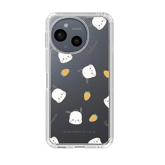 スリムプロテクションケース［ ポチャッコ - むきゅむきゅ - 人参 ］