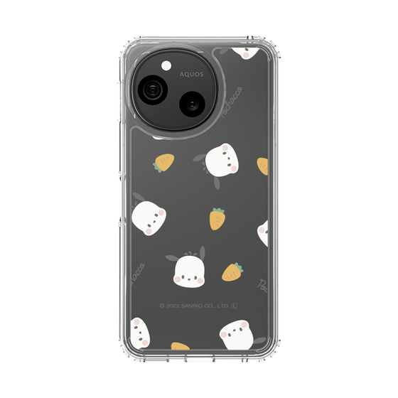 スリムプロテクションケース［ ポチャッコ - むきゅむきゅ - 人参 ］