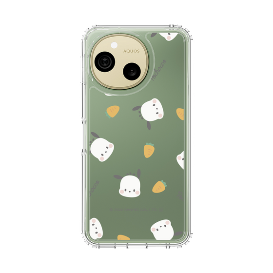 スリムプロテクションケース［ ポチャッコ - むきゅむきゅ - 人参 ］