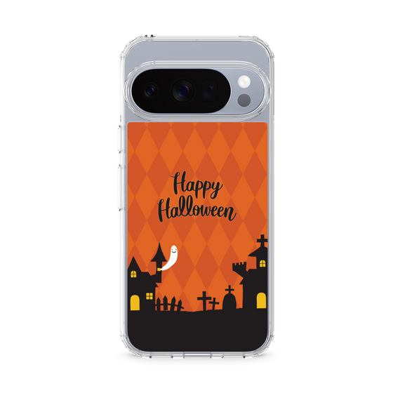 スリムプロテクションケース［ Halloween World - Orange ］