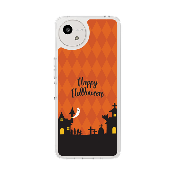 スリムプロテクションケース［ Halloween World - Orange ］