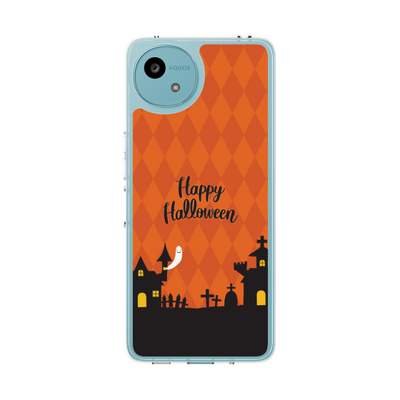 スリムプロテクションケース［ Halloween World - Orange ］