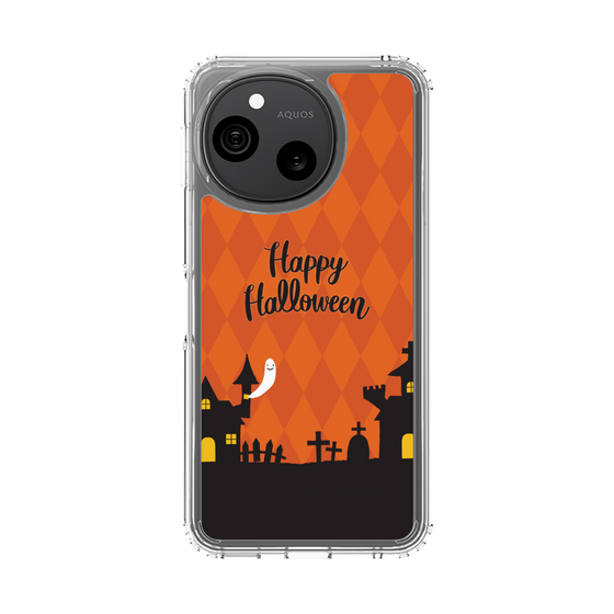 スリムプロテクションケース［ Halloween World - Orange ］