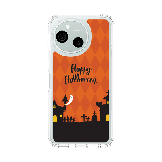 スリムプロテクションケース［ Halloween World - Orange ］