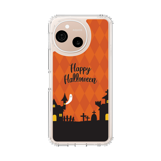 スリムプロテクションケース［ Halloween World - Orange ］