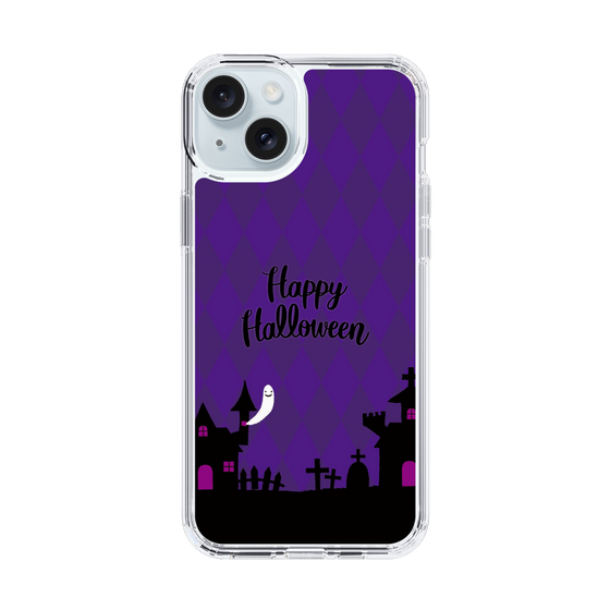 スリムプロテクションケース［ Halloween World - Purple ］