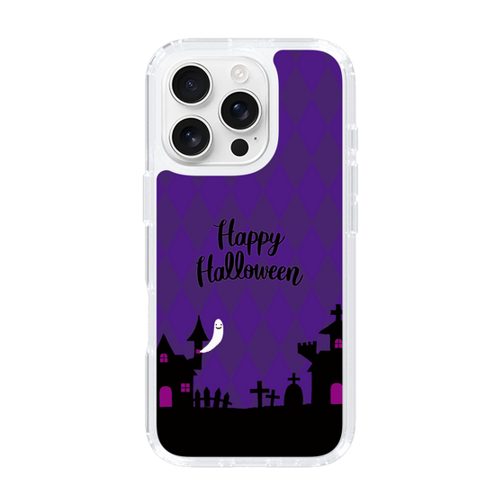 スリムプロテクションケース［ Halloween World - Purple ］