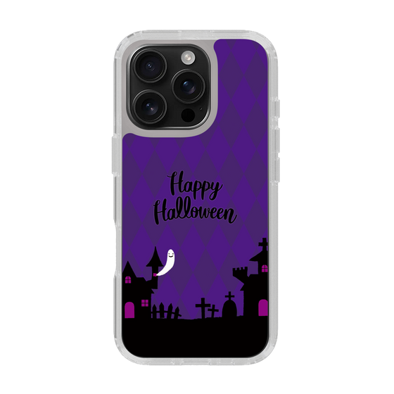 スリムプロテクションケース［ Halloween World - Purple ］