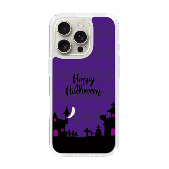 スリムプロテクションケース［ Halloween World - Purple ］