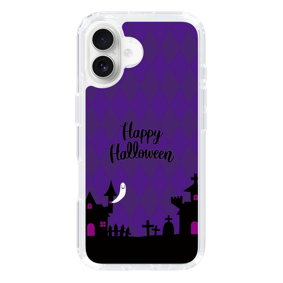 スリムプロテクションケース［ Halloween World - Purple ］