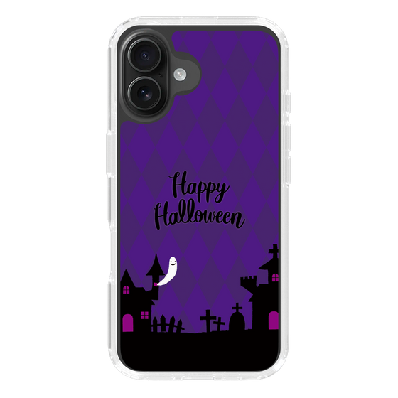 スリムプロテクションケース［ Halloween World - Purple ］