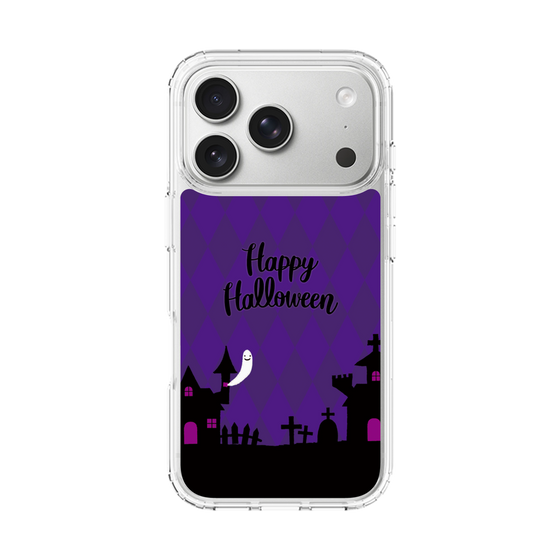 スリムプロテクションケース［ Halloween World - Purple ］
