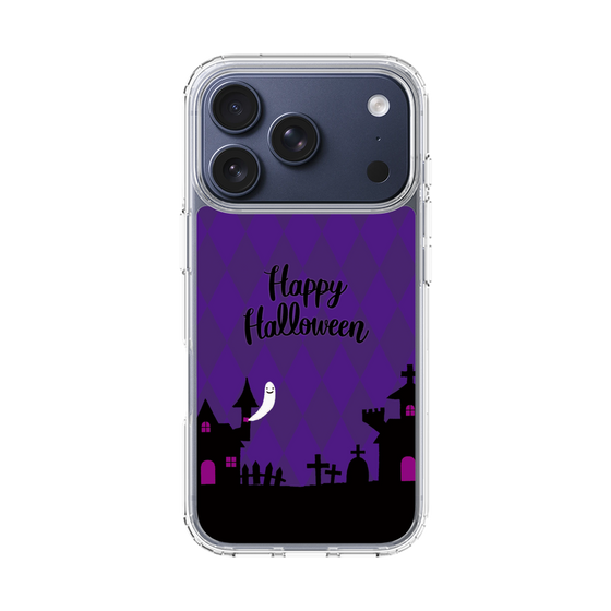 スリムプロテクションケース［ Halloween World - Purple ］