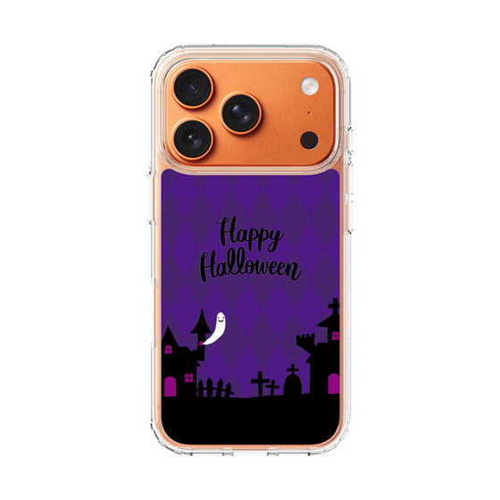 スリムプロテクションケース［ Halloween World - Purple ］