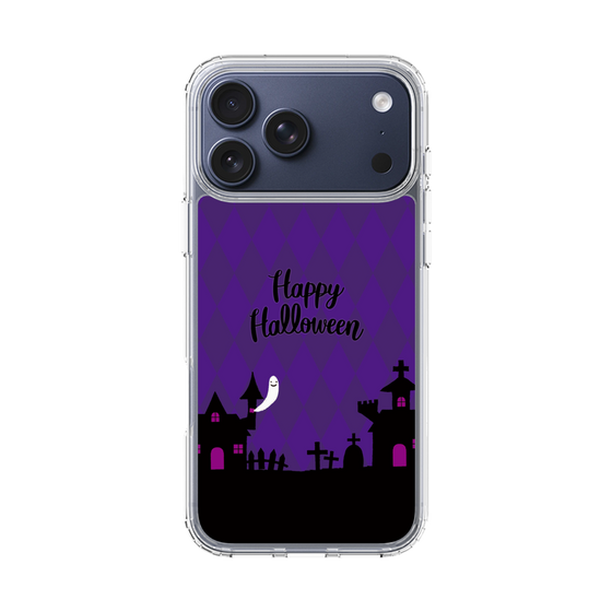 スリムプロテクションケース［ Halloween World - Purple ］