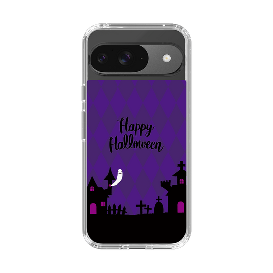 スリムプロテクションケース［ Halloween World - Purple ］