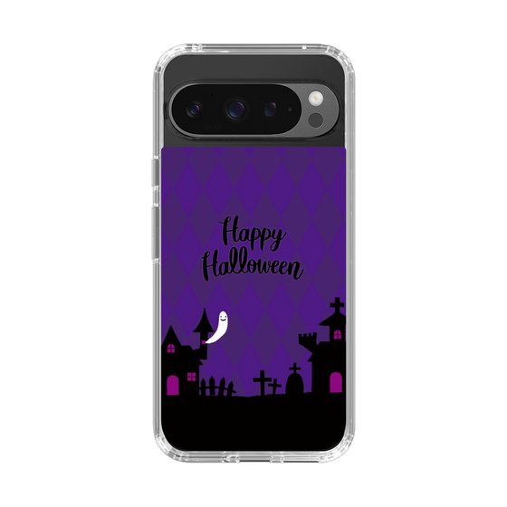 スリムプロテクションケース［ Halloween World - Purple ］