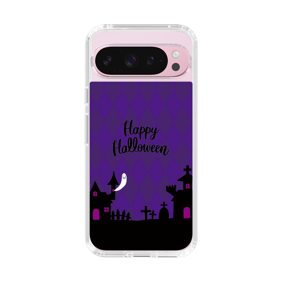 スリムプロテクションケース［ Halloween World - Purple ］