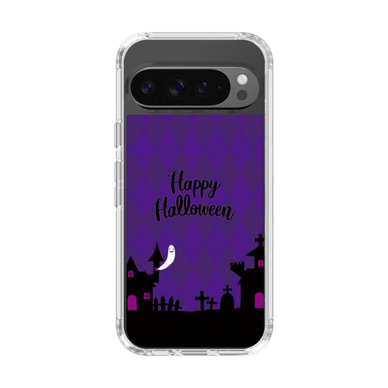 スリムプロテクションケース［ Halloween World - Purple ］