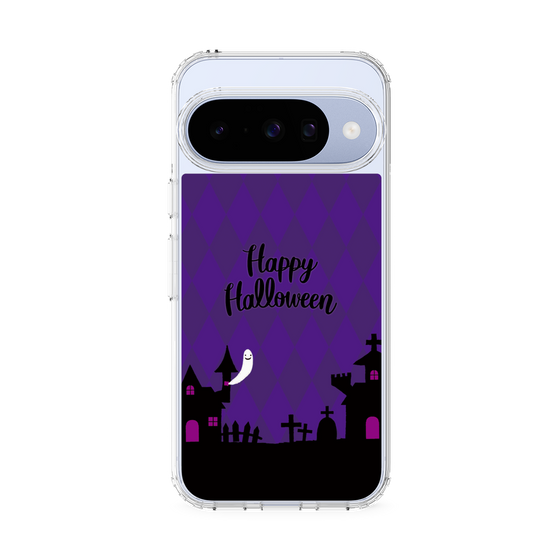 スリムプロテクションケース［ Halloween World - Purple ］